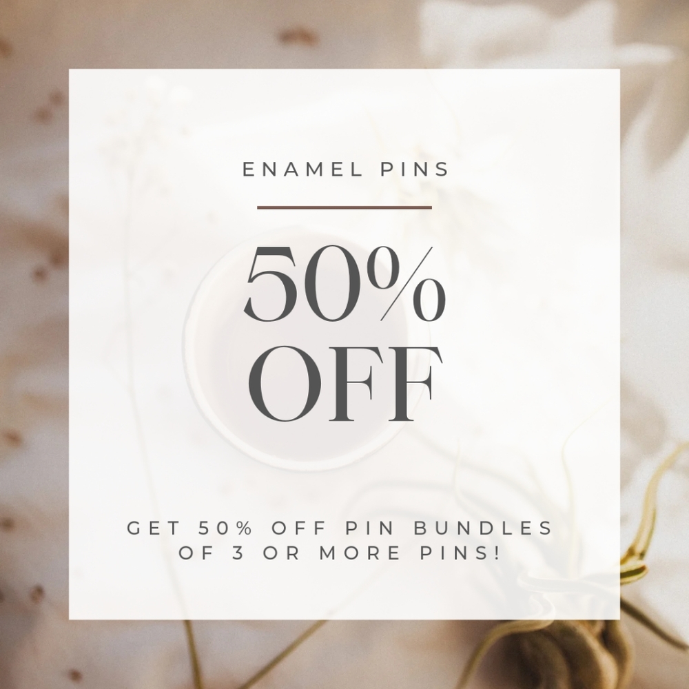 Enamel pin Sale